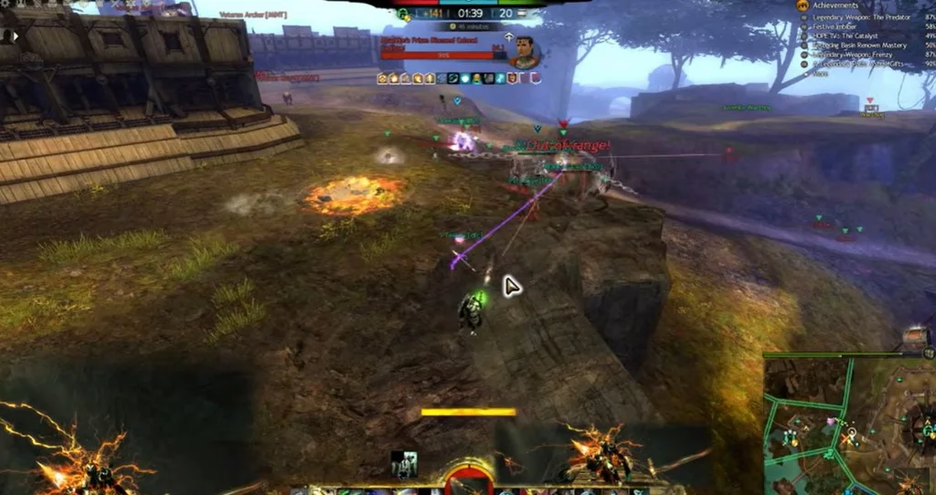 Guild Wars 2 Features forum thread — features list gameplay screenshot